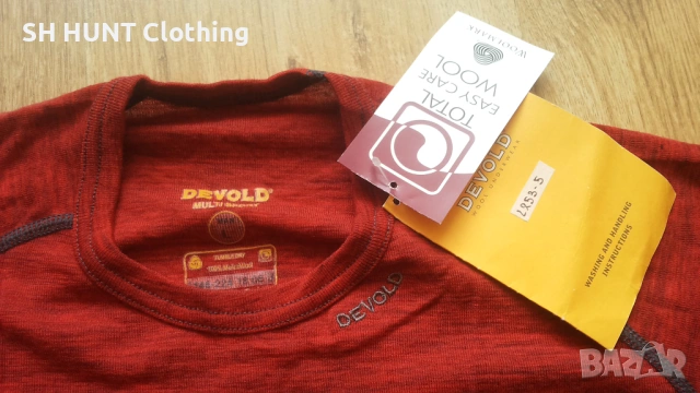 DEVOLD Thermo Underwear 100% Merino Wool размер L термо блуза - 1829, снимка 5 - Екипировка - 53021092
