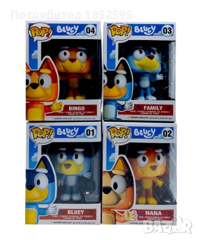 Funko Pop фигурка Блуи и Бинго