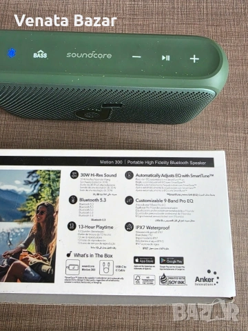 Soundcore Motion 300 – Отлично състояние, снимка 2 - Bluetooth тонколони - 54091305