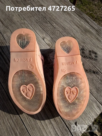 Детски светещи  обувки номер 26, снимка 3 - Бебешки обувки - 53647022