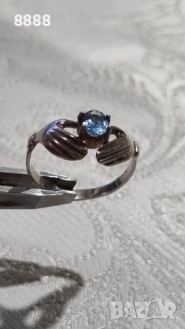 Сребърен пръстен 2,11 грама , снимка 4 - Пръстени - 45306939