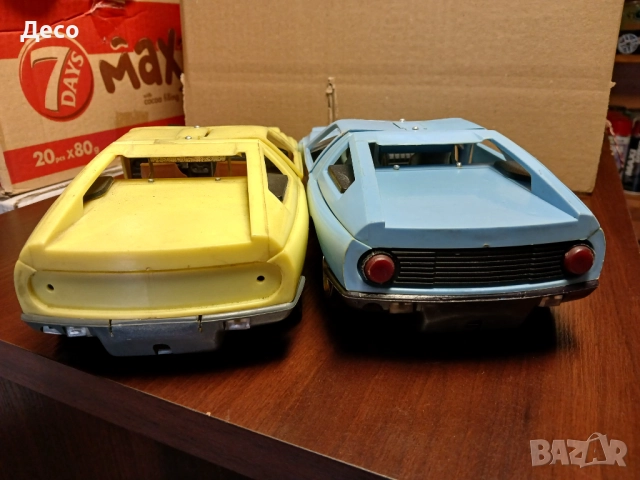 Стари пластмасови полски играчки коли Мерцедес., снимка 5 - Колекции - 51576005