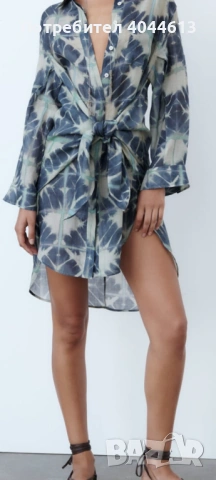 Дамска рокля от 100% рами