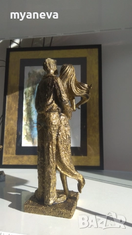 Влюбени, артистична декорация за дома. , снимка 2 - Статуетки - 52239905