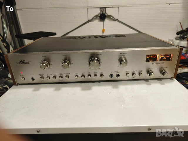 Усилвател Akai Aa5210db, снимка 4 - Ресийвъри, усилватели, смесителни пултове - 54279678