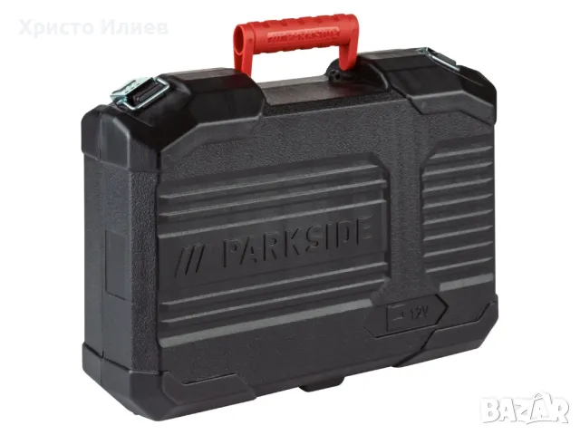 Акумулаторен такер телбод PARKSIDE PAT 12 B2 с батерия 12 V 2 Ah, снимка 9 - Други инструменти - 49003450