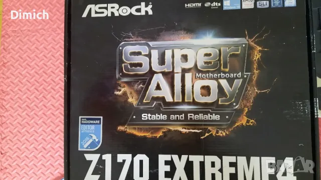 Дъно Asrock Z170 Extreme4 CPU i7 6700k водно Corsair H100i RGB PRO XT, снимка 4 - Дънни платки - 47073003