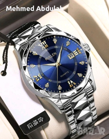 Различни модели мъжки календарни светещи кварцови часовници, снимка 12 - Мъжки - 52003098