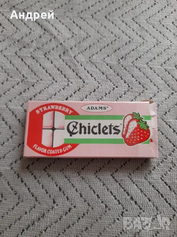 Опаковка от дъвка Chiclets #2, снимка 1 - Колекции - 47249352