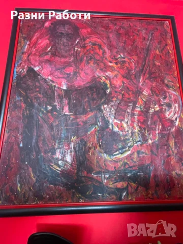 Картина Пламен Капитански масло, снимка 2 - Картини - 51012390