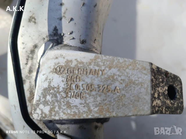 Алуминиев заден мост за Пасат б6, снимка 7 - Части - 53451967