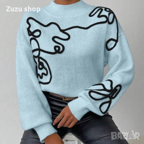 Дамска блуза с дълъг ръкав, снимка 9 - Блузи с дълъг ръкав и пуловери - 53158621