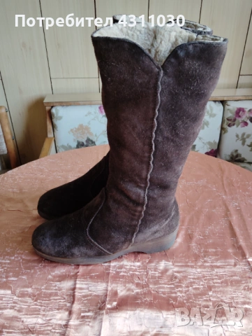 Топли ботушки Clarks  40 номер от естествена кожа