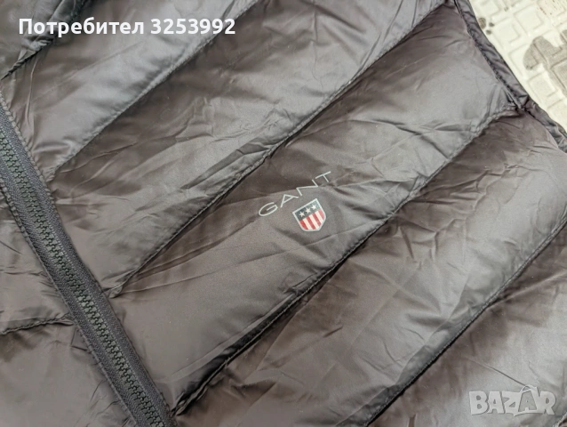 Ултралек пухен елек Gant НОВ!, снимка 3 - Якета - 53946446