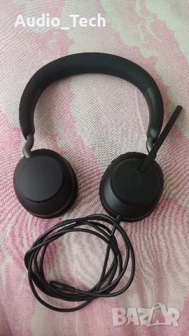 Слушалки Jabra Evolve2 40 SE, Stereo, MS, USB-C, Черни, снимка 2 - Слушалки и портативни колонки - 51677647