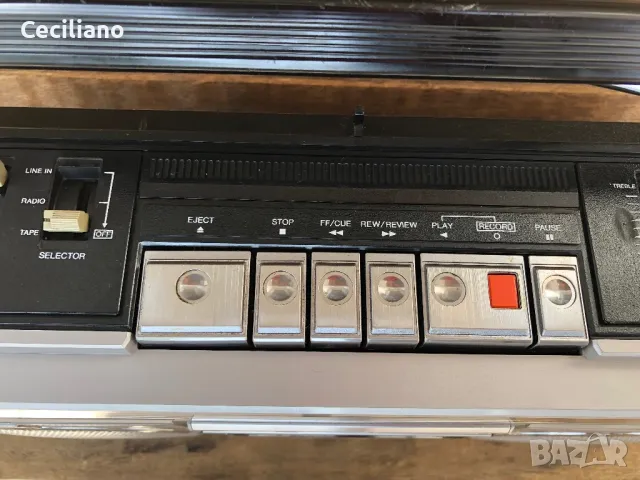 Радиокасетофон NATIONAL PANASONIC (JAPAN )BOOMBOX RX-5100T, снимка 13 - Радиокасетофони, транзистори - 47174918