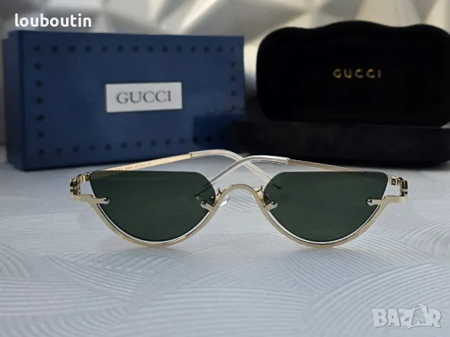 GUCCI 1:1 дамски слънчеви очила 3 цвята, снимка 10 - Слънчеви и диоптрични очила - 48030118