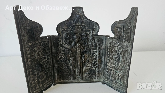 Икона Трептих 19 век