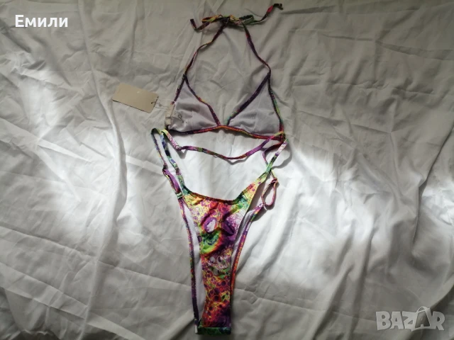 Нов изрязан цял дамски бански костюм р-р XS, S, M, L, снимка 13 - Бански костюми - 50910795