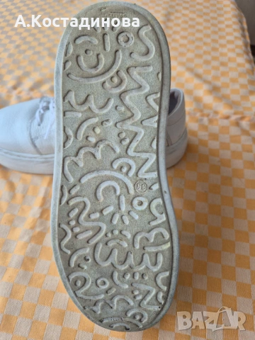 ГАБИНА - дамски спортни обувки естествена кожа 38 номер, снимка 4 - Дамски ежедневни обувки - 53900069