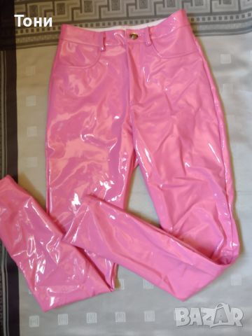 Латексов розов панталон , снимка 5 - Панталони - 45096864