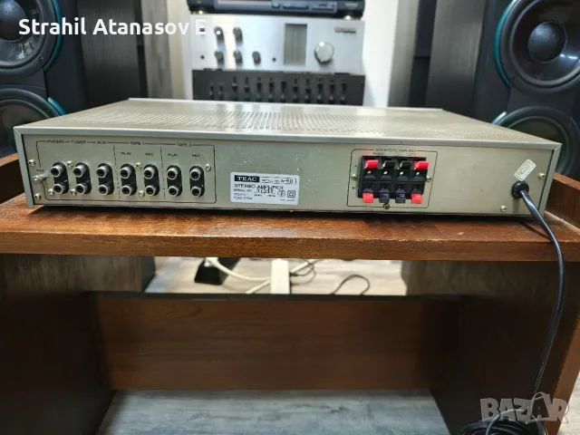 TEAC A-50 Стерео Усилвател, снимка 10 - Ресийвъри, усилватели, смесителни пултове - 50249177