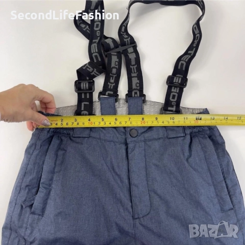 Ски панталони LEGO Wear Boys, сноуборд панталони, размер 140 см, 10-12 години сиви ветроустойчиви,, снимка 4 - Зимни спортове - 52500348