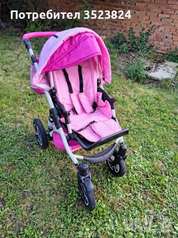 Бебешка количка Nio Vogue, снимка 5 - Детски колички - 50681343