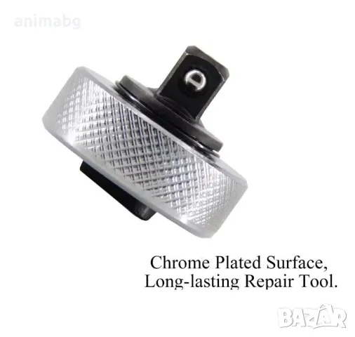 ANIMABG Комплект противоплъзгащи мини тресчотки ръчни, 1/4“ 3/8“ 1/2“, 3броя, снимка 5 - Друга електроника - 49859003