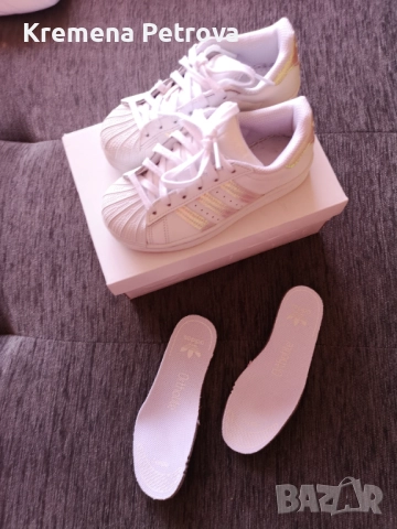 Доставка до СПИДИ АВТОМАТ 2,14€- Adidas Superstar C Sneakers Bambina, номер 29 , снимка 2 - Детски маратонки - 52053066