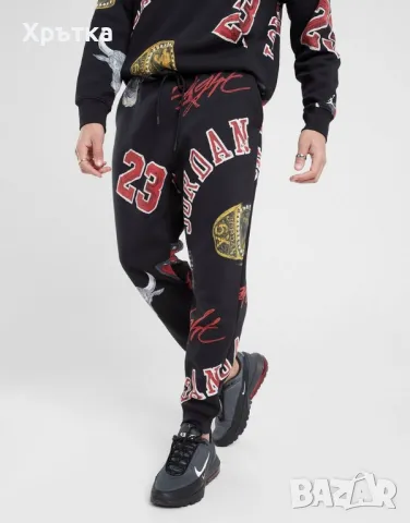 Jordan Brooklyn Tracksuit - Оригинален мъжки комплект размер M, снимка 4 - Спортни дрехи, екипи - 48912743