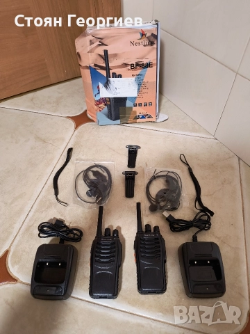 Чисто нови Комплект радиостанции Nestling BF-88E (2 броя)