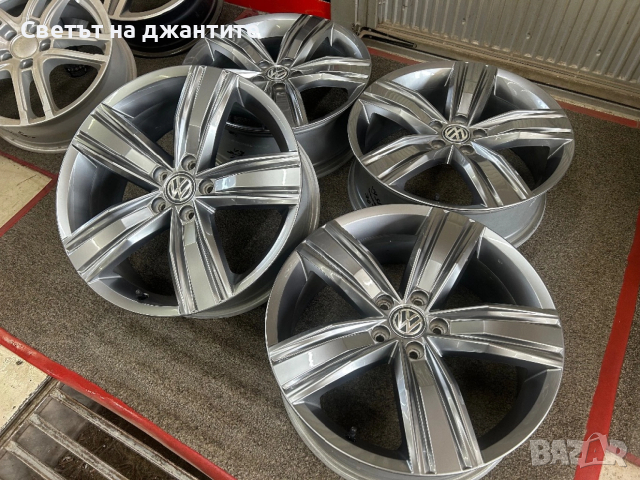 Джанти 19 Цола 5х112 VW Tiguan Skoda Kodiq Audi Q3 Seat Terraco Original , снимка 3 - Гуми и джанти - 53846558