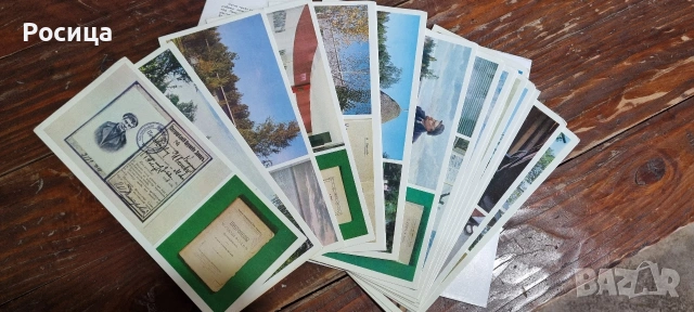 Комплект пощенски картички Мемориални музеи на Ленин , снимка 4 - Филателия - 54044173