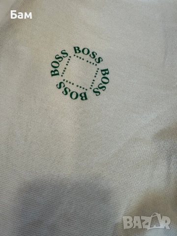 Оригинална мъжка тениска с яка Hugo Boss Paddy 1 размер ХЛ, снимка 4 - Тениски - 54113016