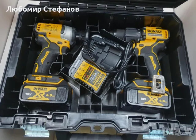 Комплект акумулаторни инструменти DEWALT DCK2062M2T-QW , снимка 2 - Други инструменти - 48765506