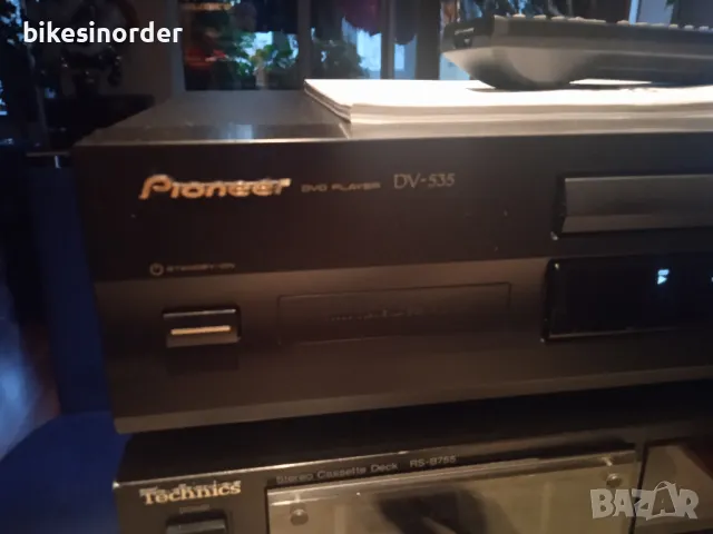 PIONEER DV535 като нов плейър с дистанционно и книжка, снимка 2 - Декове - 48602211