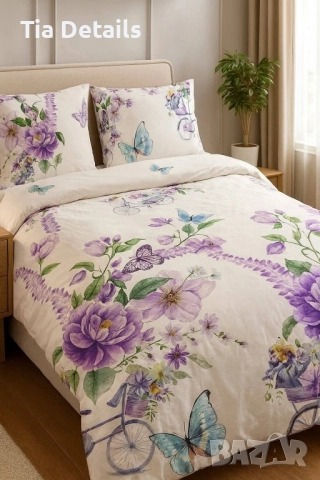 Спален комплект 5 части, снимка 4 - Спално бельо - 52544609