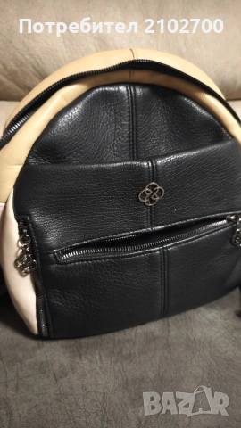 Дамска раница естествена кожа , снимка 7 - Раници - 53624033