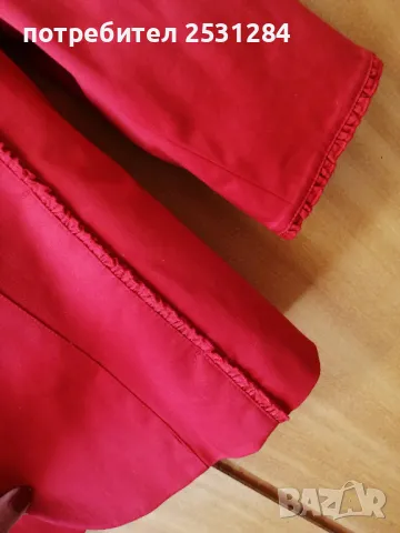 Червено сако , спортно-елегантно сако Betty Barclay, размер L, снимка 6 - Сака - 49846938