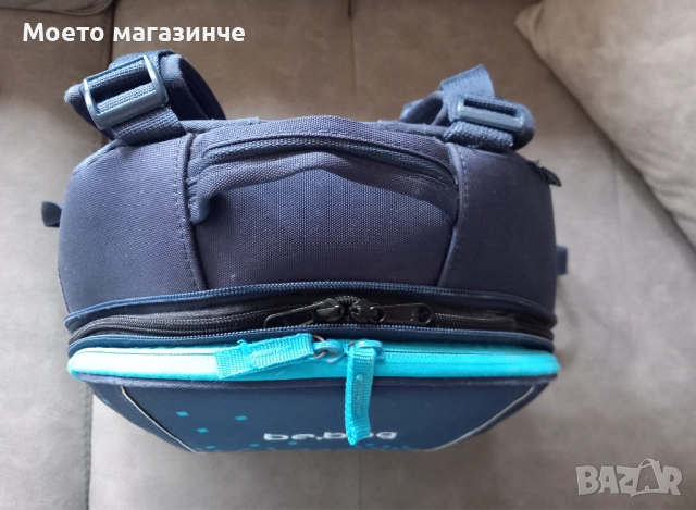Ученическа раница за момче Herlitz be.bag, 18 л. - с твърд гръб и стабилно дъно, снимка 11 - Раници - 52154489