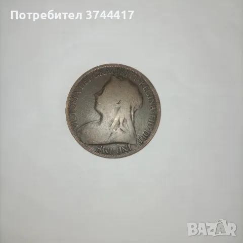 МНОГО РЯДКА АНТИЧНА МЕДНА МОНЕТА ОТ 1 ПЕНИ 1895 г. КРАЛИЦАТА ВИКТОРИЯ, UK GB ВЕЛИКОБРИТАНИЯ , снимка 12 - Нумизматика и бонистика - 46848918