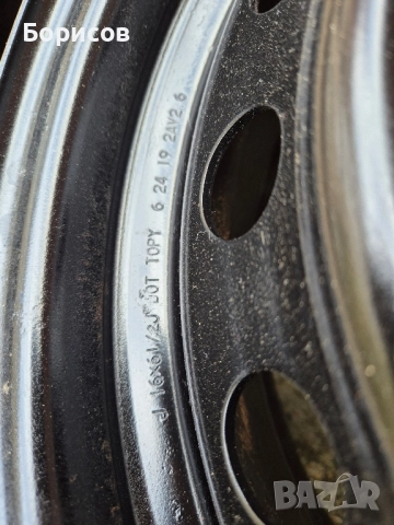 Железни джанти 16 цола за японски автомобили 5х114.3, снимка 2 - Гуми и джанти - 52590629