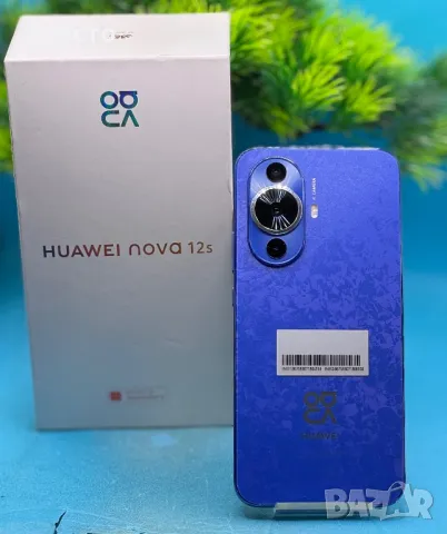 ГАРАНЦИОНЕН!!! HUAWEI nova 12s, 8GB, 256GB, Blue, снимка 2 - Huawei - 49253780