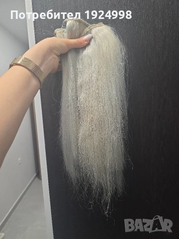 Естествена коса на треса 100гр , снимка 3 - Други - 54042954