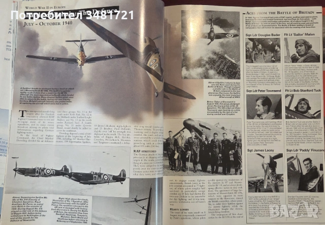 Енциклопедия на въздушните сражения 1911-1045 / The Aerospace Encyclopedia of Air Warfare, снимка 7 - Енциклопедии, справочници - 53749784