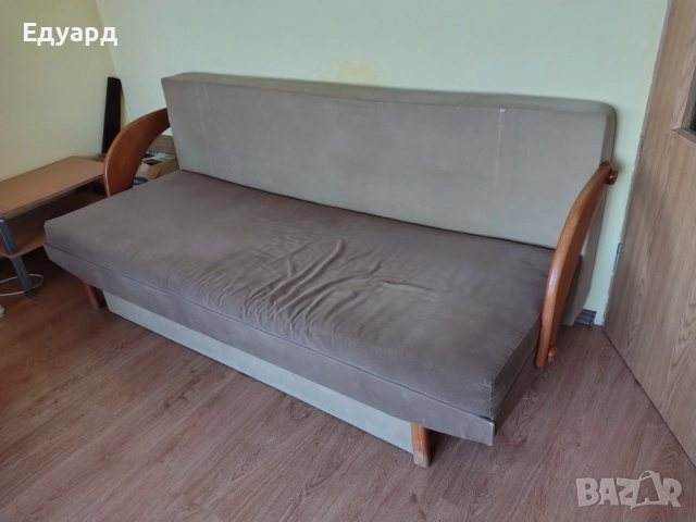 Разтегателно канапе с ракла, снимка 1
