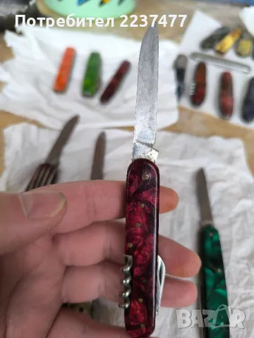 лот джобни соц ножчета 3 броя , снимка 4 - Ножове - 50411377