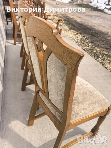 Комплект от 4 трапезни стола , снимка 7 - Столове - 53625196