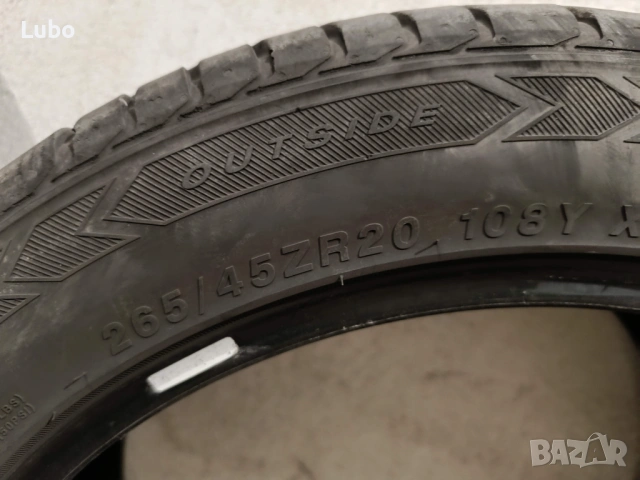 Летни Гуми 265/45/20 108Y XL SUV - 4 бр., снимка 8 - Гуми и джанти - 53505986